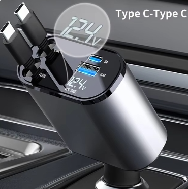 USB-C zložljiv avtopolnilec