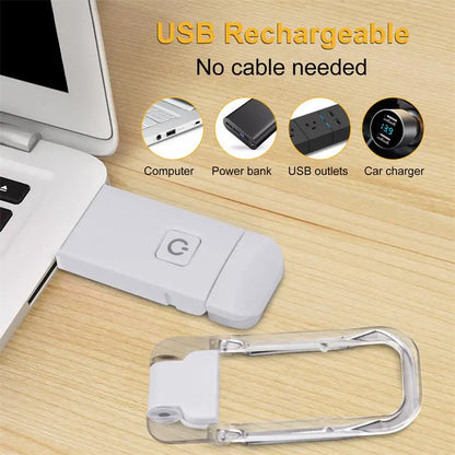 LED USB polnilna svetilka za branje z zaščito oči