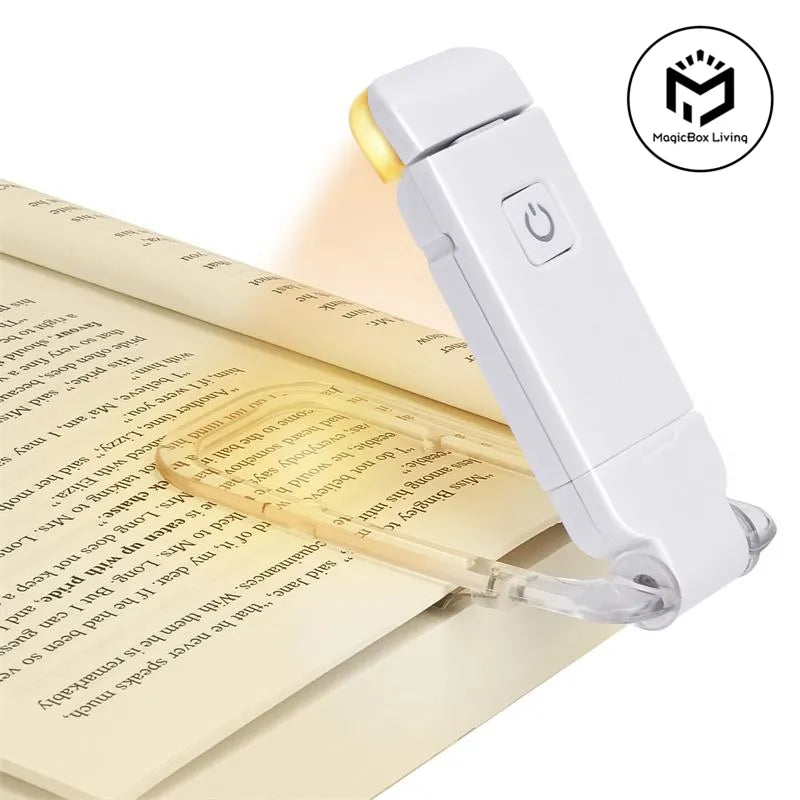 LED USB polnilna svetilka za branje z zaščito oči